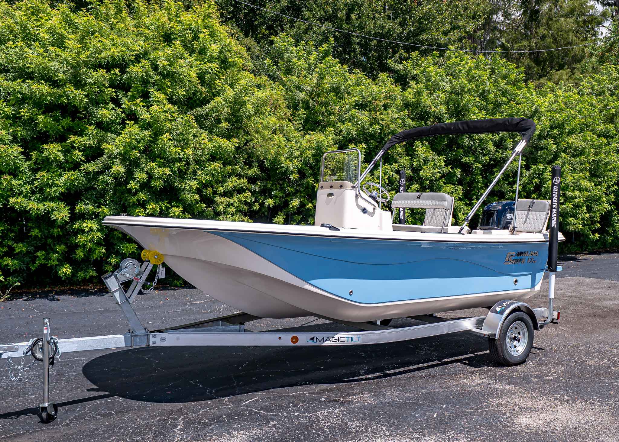 2026 Carolina Skiff 17 LS (CS-0001) EVENING SKY BLUE