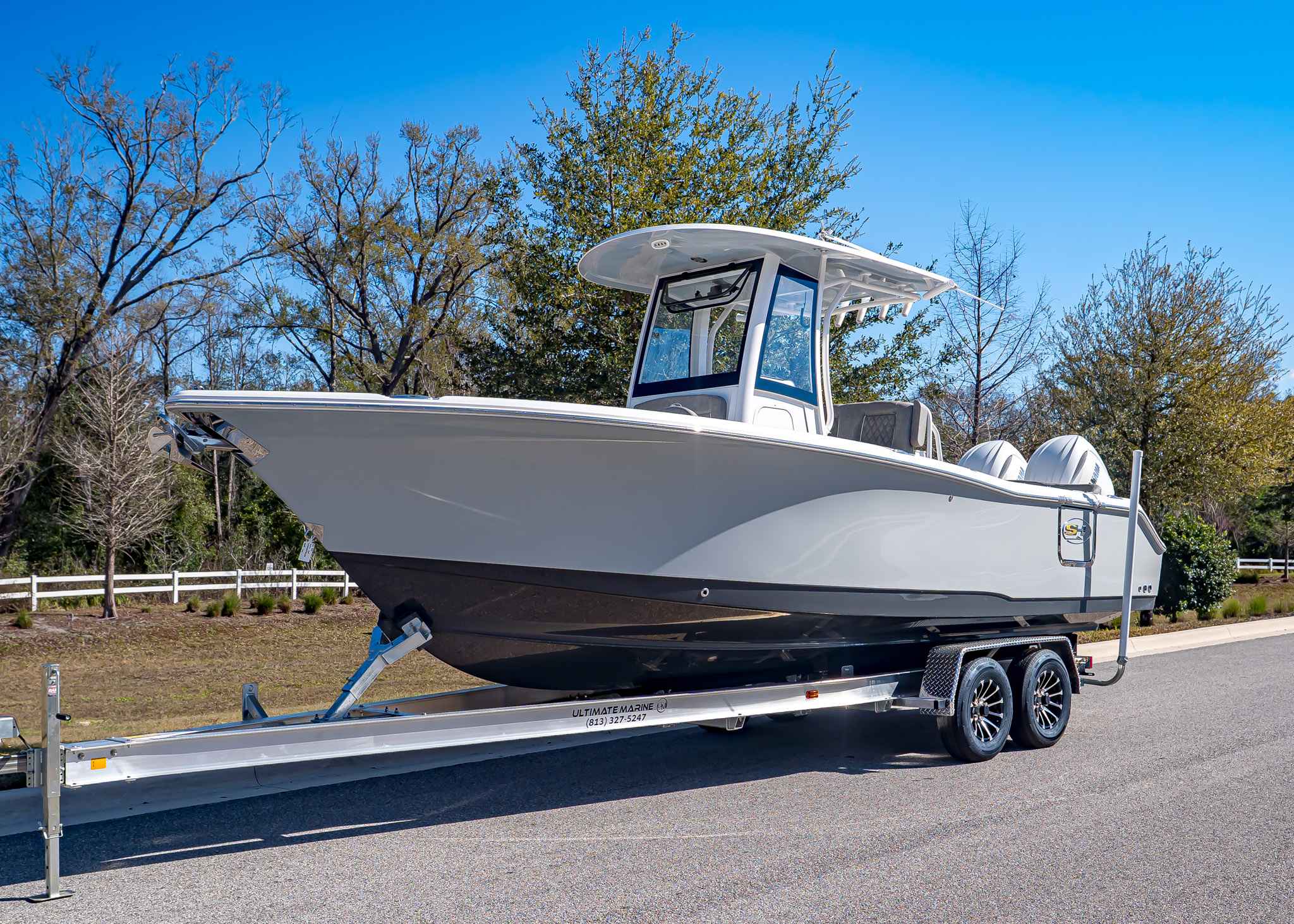 2026 Sea Hunt Ultra 265 SE (SH414) ASH GREY