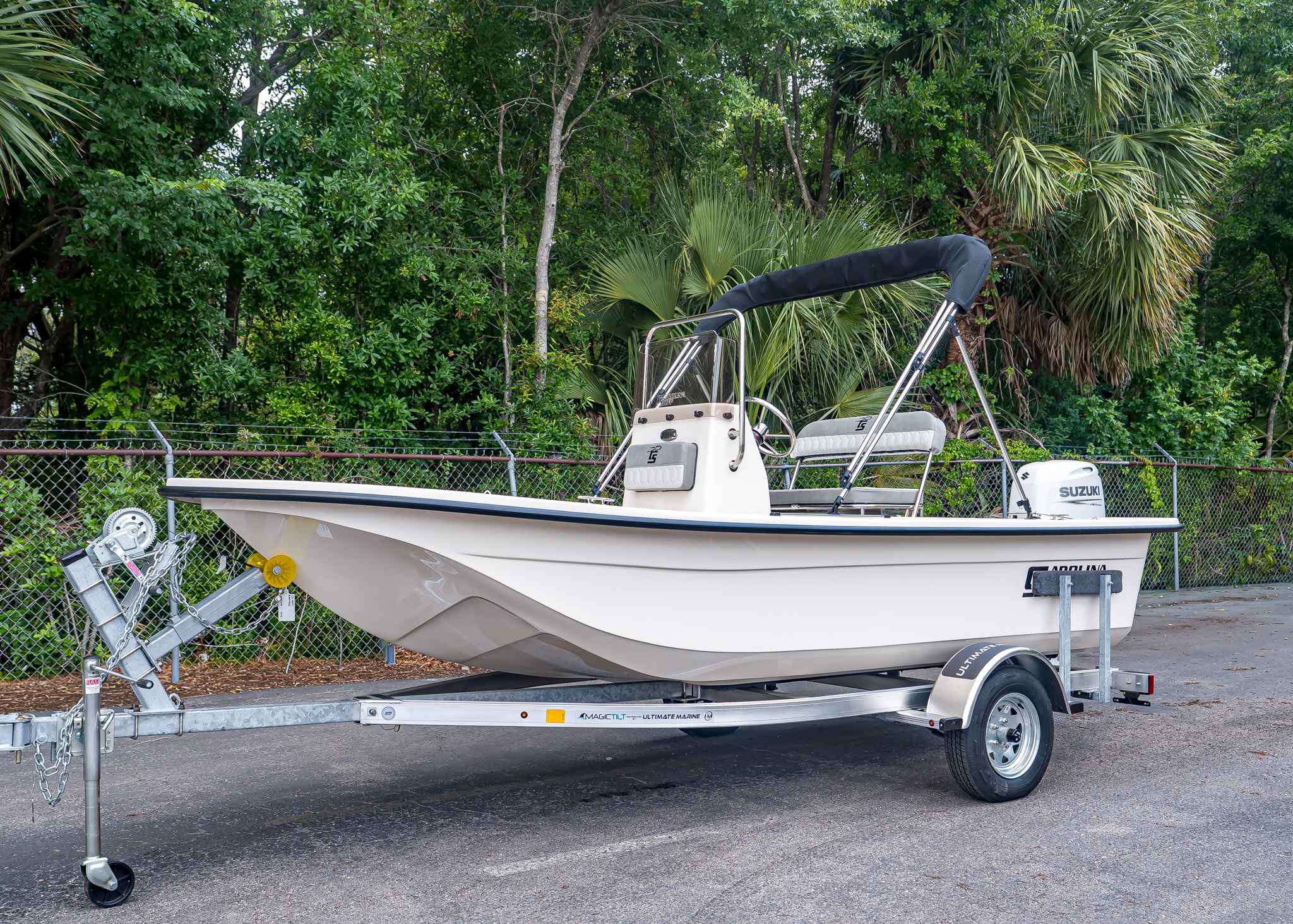 2026 Carolina Skiff E16JVX (CS-0021) WHITE