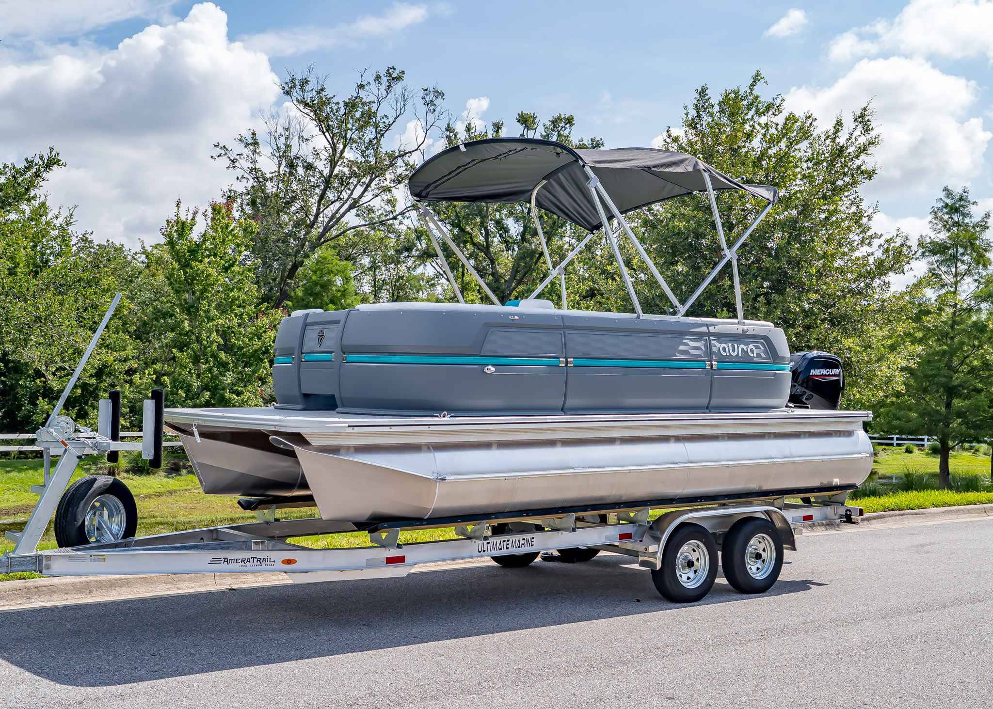 2025 Aura Pontoon 21′ Quad Lounge (TA-0009)