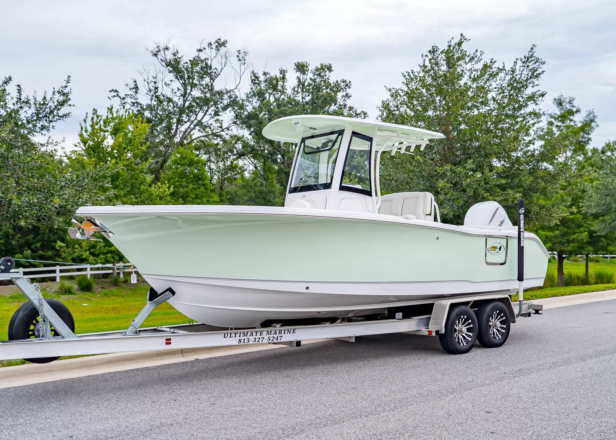 2027 Sea Hunt Ultra 255 SE (SH466) ABACO GREEN